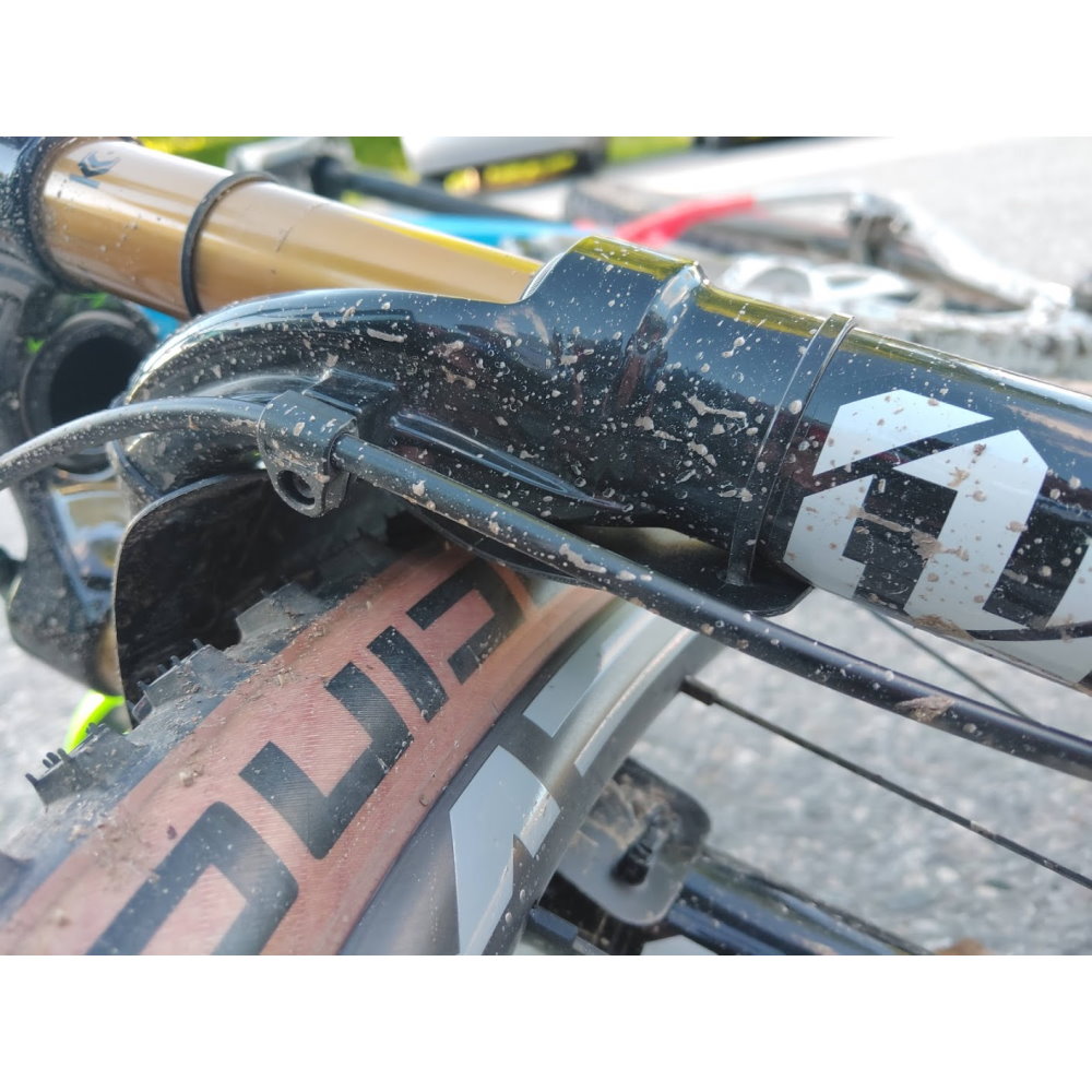 Bike Gabel Schmutz