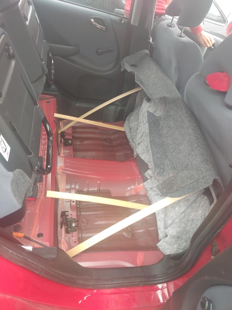 Honda Jazz Wassereintritt