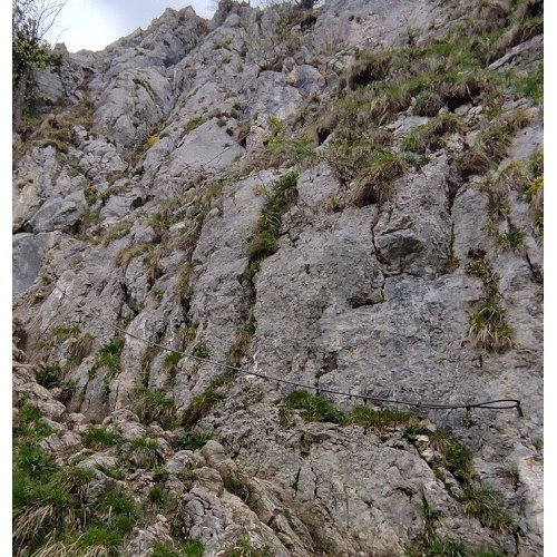 Wasserer Wand Zustieg